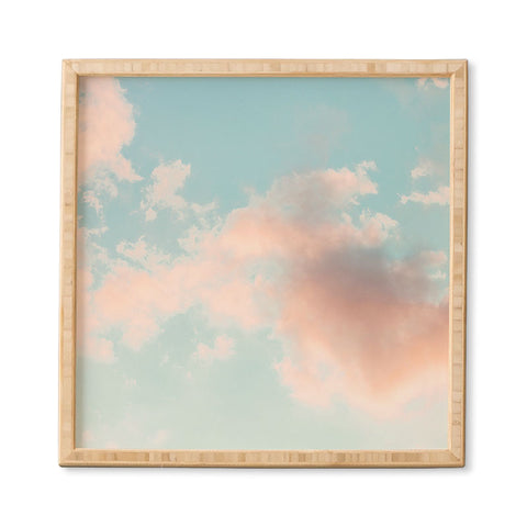 Eye Poetry Photography Cotton Candy Clouds Nature Ph Framed Wall Art