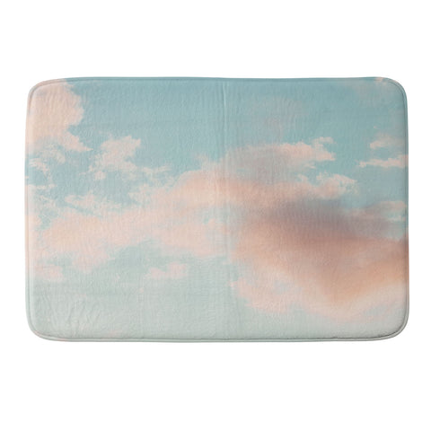 Eye Poetry Photography Cotton Candy Clouds Nature Ph Memory Foam Bath Mat