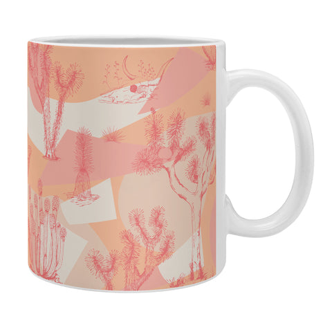 Gabriela Simon Peach Mohave Desert Coffee Mug