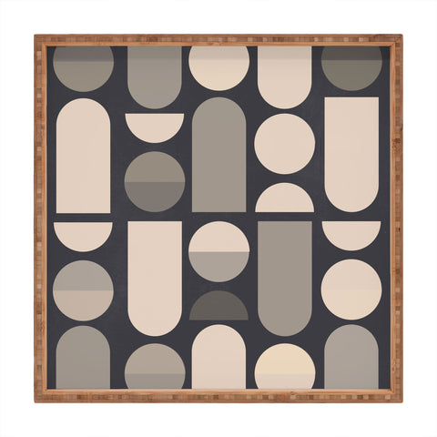 Gaite Abstract Geometric Shapes 73 Square Tray