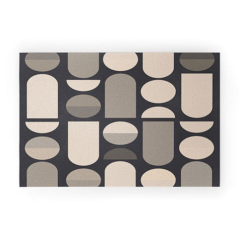 Gaite Abstract Geometric Shapes 73 Welcome Mat