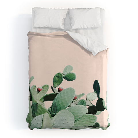 Gale Switzer Cactus Culture Duvet Cover