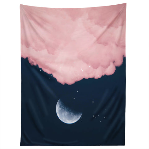 Gale Switzer Falling moon Tapestry