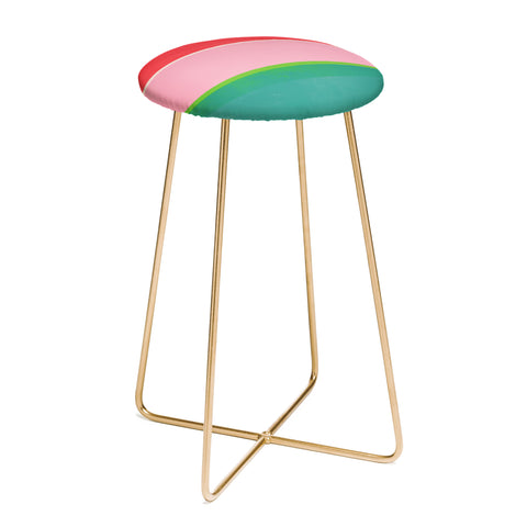 Garima Dhawan stripe study 50 Counter Stool