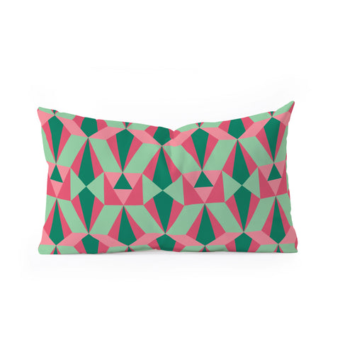 Gneural Kitsch Deco Holiday Oblong Throw Pillow