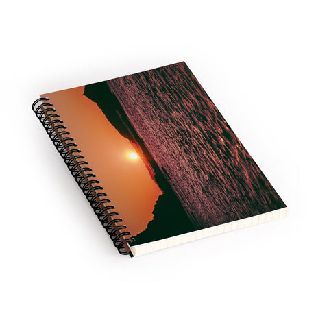 Hannah Kemp A Coastal Sunset Spiral Notebook