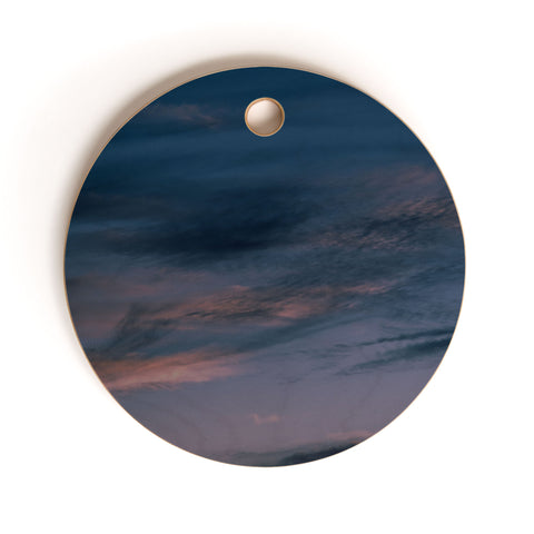 Hannah Kemp Evening Sky Cutting Board Round