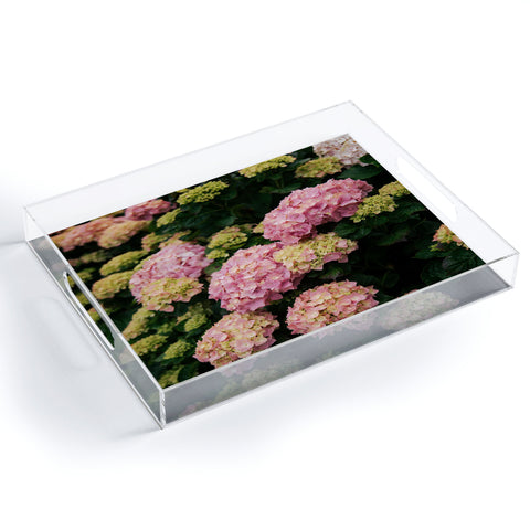 Hannah Kemp Hydrangeas Acrylic Tray