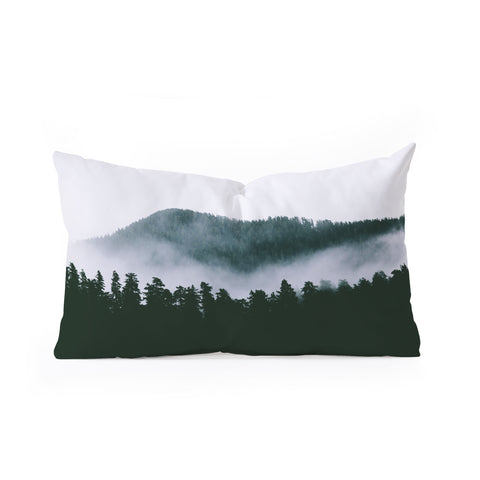 Hannah Kemp Moody Landscape Oblong Throw Pillow