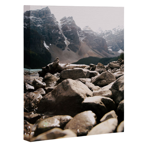 Hannah Kemp Moraine Rocks Art Canvas