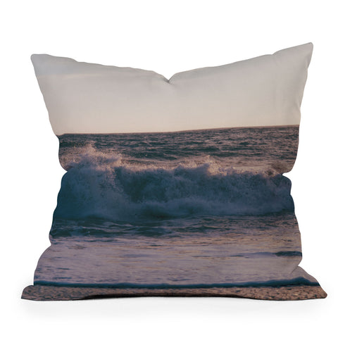 Hannah Kemp Pacific Ocean Splash Throw Pillow