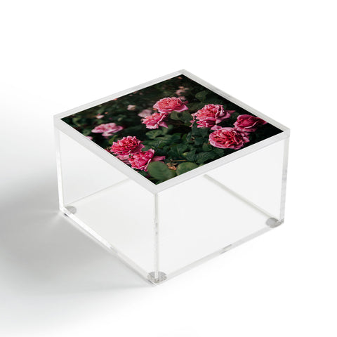Hannah Kemp Pink Rose Garden Acrylic Box
