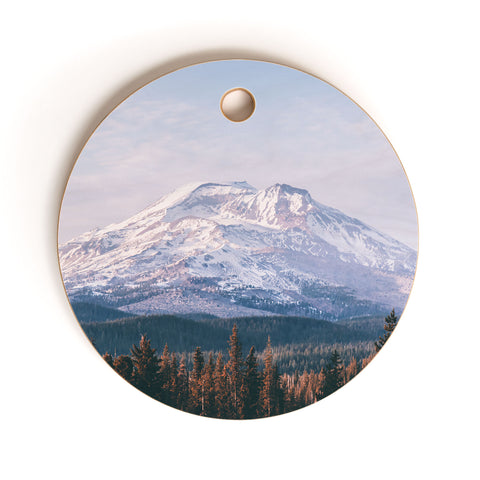 Hannah Kemp South Sister Cutting Board Round