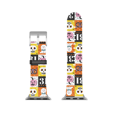 Heather Dutton Halloween Block Party Apple Watch Band