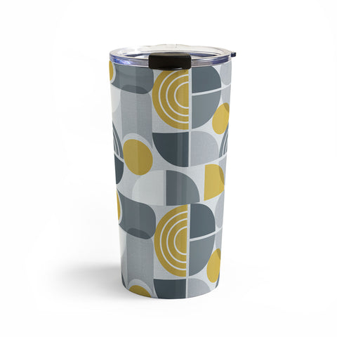 Heather Dutton Trailway Grey Goldenrod Travel Mug