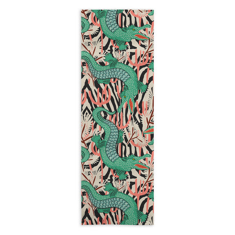 Holli Zollinger BAZAAR MAXIMA GATOR Yoga Towel