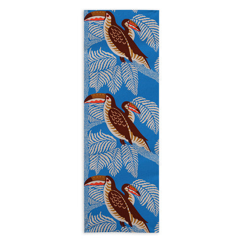 Holli Zollinger PALOMA TOUCAN BRIGHT Yoga Towel