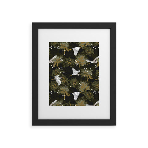 Iveta Abolina Herons over Jungle Framed Art Print