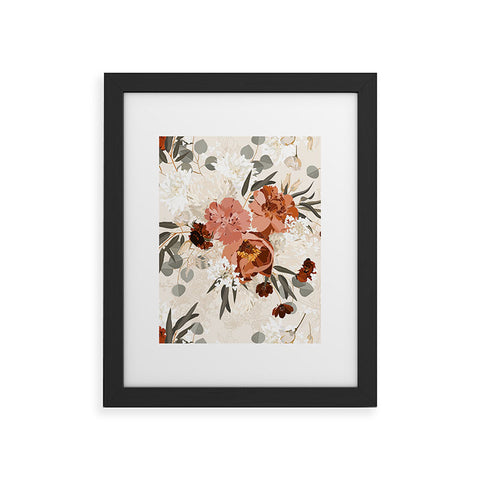 Iveta Abolina Peonies Cream Framed Art Print