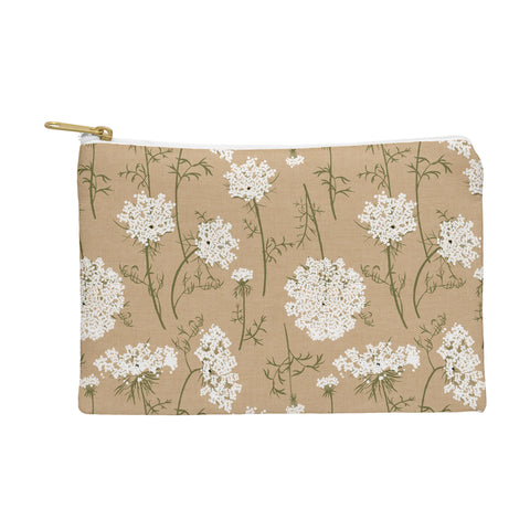 Iveta Abolina Queen Anne Lace Mustard Pouch