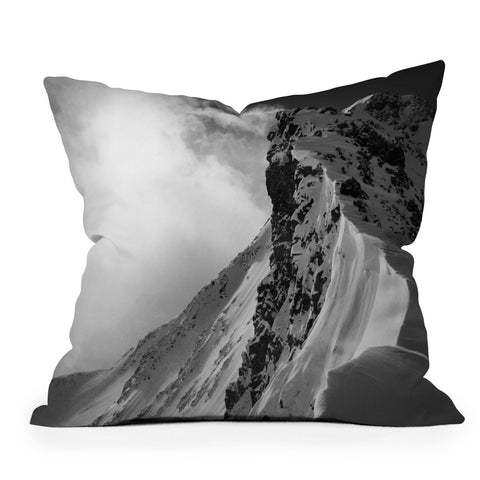 J. Freemond Visuals Precipice View Outdoor Throw Pillow