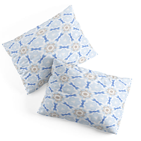 Jacqueline Maldonado Soft Blue Dye Tessellation Pillow Shams