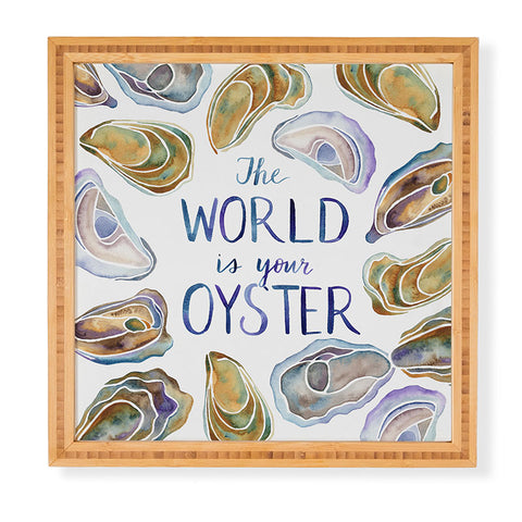 Jessica Larson The World is Your Oyster Framed Wall Art