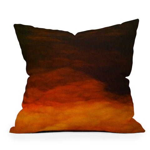 John Turner Jr Abstract Sun Outdoor Throw Pillow