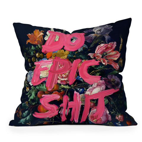 Jonas Loose Do Epic Shit Outdoor Throw Pillow
