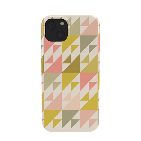 June Journal Geometric 21 in Autumn Pastels Phone Case