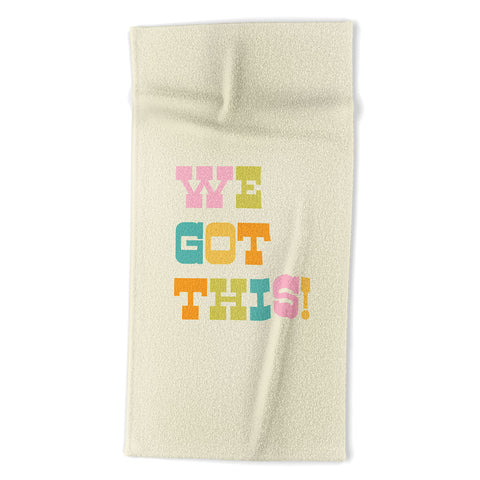 June Journal We Got This Beach Towel