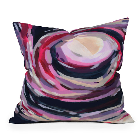 Laura Fedorowicz Berry Picking Outdoor Throw Pillow