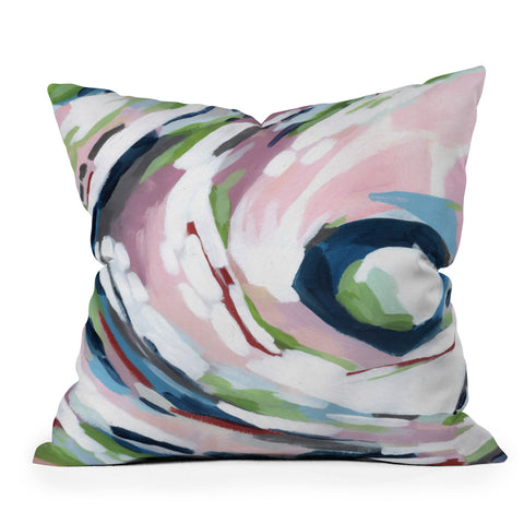 Laura Fedorowicz Right In the Feeling Outdoor Throw Pillow