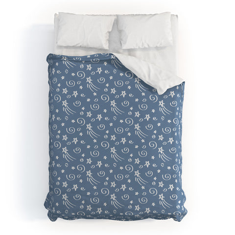 Lisa Argyropoulos Holiday Stars Duvet Cover