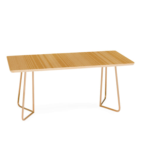 Little Arrow Design Co morse stripe ochre Coffee Table