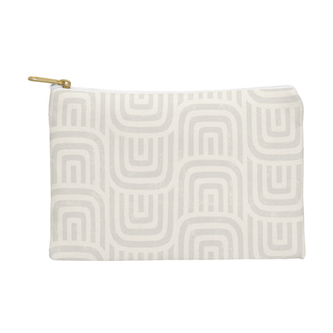 Little Arrow Design Co square scallop cream Pouch