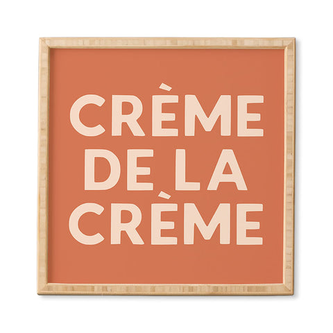 Lyman Creative Co Creme de la Creme French Retro Framed Wall Art