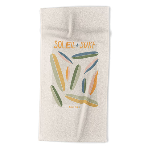 Lyman Creative Co Soleil Surf Toujours Beach Towel