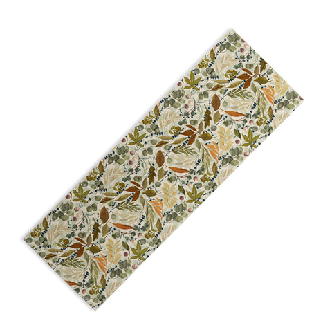 Marta Barragan Camarasa Autumn fall wild forest C Yoga Mat