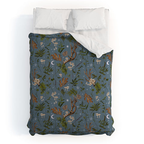 Marta Barragan Camarasa Bohemian autumn forest Comforter