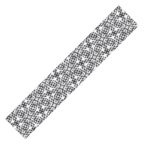 Marta Barragan Camarasa Bohemian mosaic BW 23 Table Runner