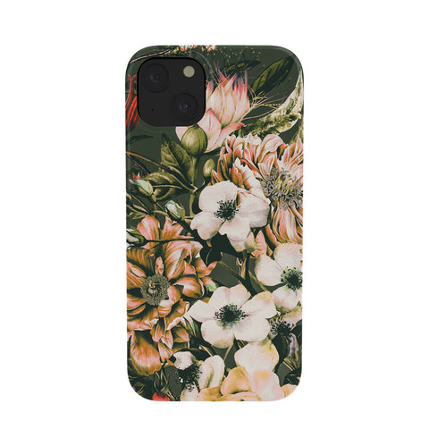 Marta Barragan Camarasa Dark wild floral 03 Phone Case