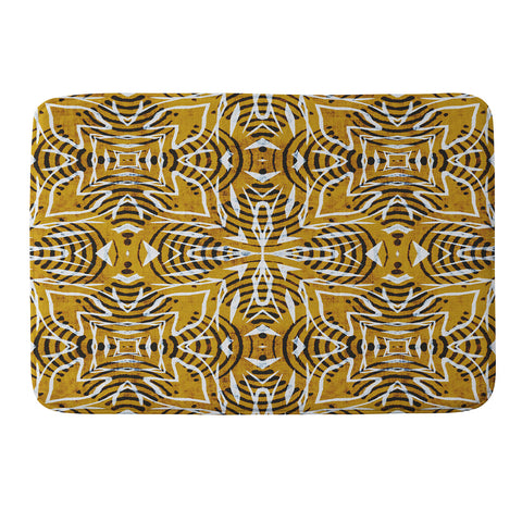 Marta Barragan Camarasa Ethnic bohemian mosaic 6 Memory Foam Bath Mat