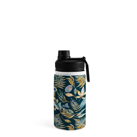 Marta Barragan Camarasa Midnight foliage bliss D Water Bottle