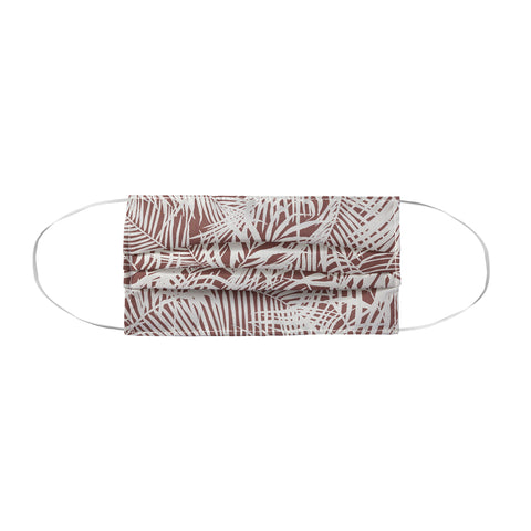 Marta Barragan Camarasa Palm leaf monochrome WPM Face Mask