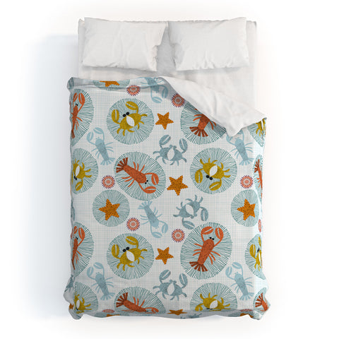 Mirimo Crabs and Lobsters Duvet Cover