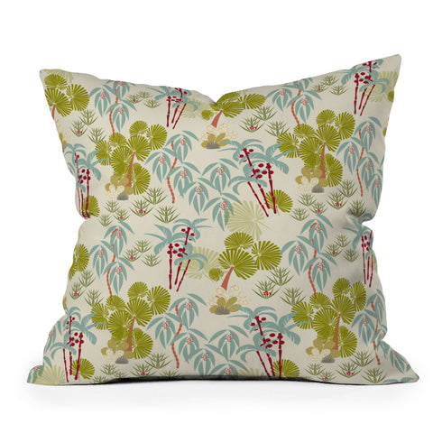 Mirimo Tropical Spring Throw Pillow Havenly