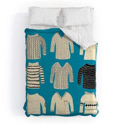 Mummysam Sweaters Duvet Cover