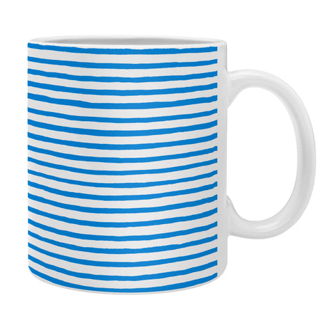 Ninola Design Marker stripes blue Coffee Mug