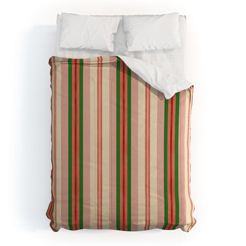 Pimlada Phuapradit Festive stripes 1 Comforter